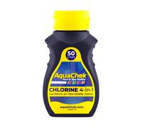 AQUACHEK - 50 STRISCE TEST 4 PARAMETRI CLORO, PH, ALCALINITA', ACIDO CIANURICO