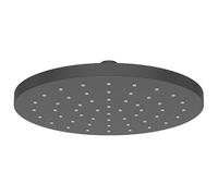 AquaCraft - Soffione doccia a pioggia universale, 12 l/min, con tecnologia Dropless, facile da pulire, girevole, in ABS, attacco standard