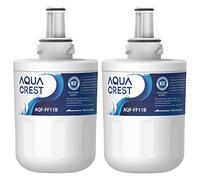 AQUACREST DA29-00003G Filtro acqua Frigorifero, Compatibile con Samsung® Aqua Pure PLUS DA29-00003G DA29-00003B DA29-00003A DA97-06317A HAFCU1/XAA HAFIN2/EXP, Pacchetto Può Variare (2)