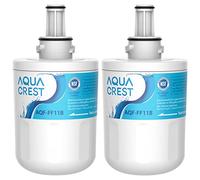 AQUACREST DA29-00003G Filtro Acqua Frigorifero, Compatibile con Samsung® Aqua Pure PLUS DA29-00003G, DA29-00003B, DA29-00003A, DA97-06317A, HAFCU1/XAA, HAFIN2/EXP (2)