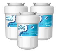 AQUACREST MWF Filtro acqua Frigorifero, Sostituzione per General Electric GE® SmartWater MWF, MWFA, MWFP, GWF, GWFA, GWF01, 101057A, 101300A (3)