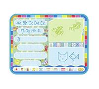 Aquadoodle My ABC Doodle Large Water Doodle Mat, Official TOMY No Mess Colouring & Drawing Game, Suitable for Toddlers and Children Aged 3, 4 & 5 +