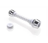 AQUAE T307890 Rompigetto Universale Biflex in plastica, con Adattatore Maschio-Femmina