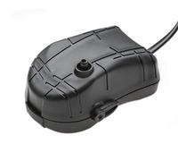 Aquael 115316 Miniboost 100 - Bomba de AIRE (170 g), Color Negro