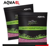 Aquael 2 x 1 KG Aqua Decoris Quarzo Lilla Rosa 2 - 3 MM Aquariensubstrat