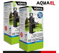 Aquael 2 X Pat Mini Miniaturturbine Filtro Per Piccoli Acquari Di Acqua Dolce