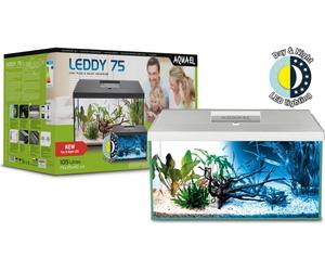 Aquael Set Acquario LEDDY Day&Night 75 2.0 - Bianco