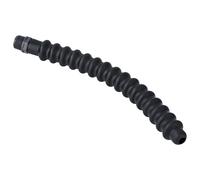 AquaFlex - Doccia anale in silicone con scanalature super stimolanti di MEO