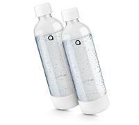 Aquafloow 2x Bottiglia per Gasatore d'acqua, Bottiglia in PET da 800ml, Carbonator Bottle | Bpa-Free per il Gorgogliatore d'acqua Plastica Riciclata | per Realizzare Acqua Frizzante