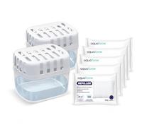 Aquafloow 2x Deumidificatori 4x Granuli Ricarica 280g