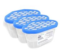 Aquafloow Assorbitore di Umidità per Ambienti 400 ml, Riduce l'umidità, 3 Pezzi | Neutralizzatore di Odori, Deumidificatore per Cucina, Armadio, Bagno e Studio