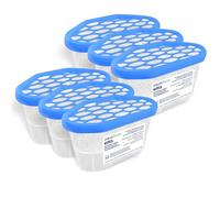 Aquafloow Assorbitore di Umidità per Ambienti 400 ml, Riduce l'umidità, 6 Pezzi | Neutralizzatore di Odori, Deumidificatore per Cucina, Armadio, Bagno e Studio