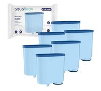 Aquafloow Filtro Acqua di Ricambio Compatibile con Philips® AquaClean® CA6903/10 & CA6903/22, Saeco® LatteGo® Serie 2200-5400 Cartuccia Anticalcare per Macchina Caffè Automatica Espresso (6x)