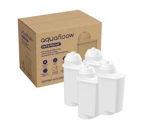 Aquafloow Filtro acqua per macchina da caffè automatica Siemens® serie EQ (EQ3-EQ9) compatibile BRITA® Intenza 575491, Siemens TZ70003/TZ70033, Bosch® TCZ7003/TCZ7033, cartuccia di ricambio (4x)
