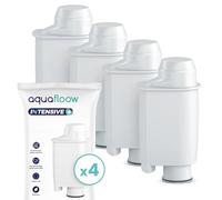 Aquafloow Filtro Acqua, Sostituzione per Brita® Intenza+ Saeco® CA6702/00 Gaggia® - Cartuccia Filtro Intensive+ per Macchine da Caffè (4 Pezzi)
