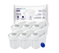 Aquafloow Set 6 Cartucce Filtranti Acqua Compatibili con Brita Maxtra Maxtra Pro