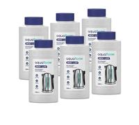 Aquafloow Universale Liquido Decalcificante Set 6x250ml per Macchina Caffe Automatica | Anticalcare di Forte Pulizia per Ferri da Stiro, Bollitori e Macchine da Caffè | Compatibile con Delonghi Saeco