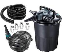 AQUAFORTE CBF-8000 - Set Filtro, Colore: Nero