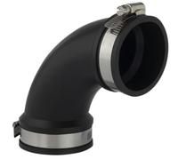 AQUAFORTE Fitting, Tubo Flessibile, 63 mm, Colore: Nero, 19 x 10 x 7 cm, FC172