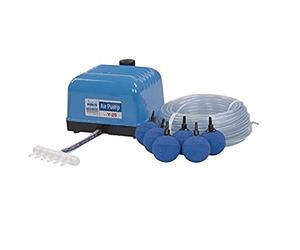 AQUAFORTE - Pompa Ad Aria Set Originale Hailea V20, 9L/min a 1,2 m, incl. 4 Pietre e Tubo 25 m 4/6