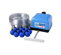 AquaForte - Pompa Ad Aria Set originale Hailea V60, 60L/min a 1,2 m, con 10 Pietre e 50 m 4/6 tubo