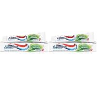 Aquafresh Dentifricio Tripla Protezione, Formula clinicamente testata 3 in 1 per tutta la famiglia, Protegge le Gengive, Rinforza lo Smalto e Rinfresca l'Alito, Gusto Menta Delicata, 75ml