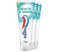 Aquafresh Dentifricio White & Shine, 3 x 75 ml