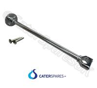 AQUAJET AJWB017 Staffa Fissaggio A Muro Cromata 300mm Per Bracci Pre-Risciacquo