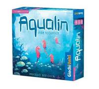 Giochi Uniti - Aqualin, Gioco astratto per Due Giocatori, Edizione Italiana, GU732, Multicolore