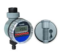 Aqualin Valvola a sfera automatica da giardino Display LCD Timer dell'acqua Controller di irrigazione impermeabile domestico con foro del sensore pioggia
