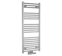 Aqualine Alya radiatore da bagno a scaletta 118.8x50 cm cromo LLS302