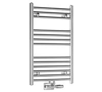 Aqualine Alya radiatore da bagno a scaletta 80.3x50 cm cromo LLS301