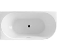Aqualine Tibera vasca da bagno a parete 140x70 cm bianco E1066