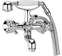 Aqualine Victoria rubinetto per vasca e doccia a parete cromo VC10