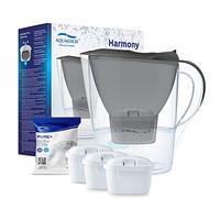 Aqualogis Caraffa filtrante, Harmony 2.6L, 3 cartuccia filtro puro+ inclusa