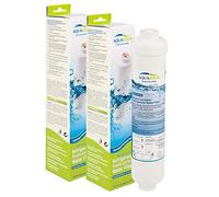 Aqualogis Filtro per L'acqua del Frigorifero (esterno, raccordo a scatto) per Samsung DA29-10105J, HAFEX/EXP, WSF-100, EF-9603 (2)