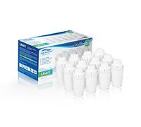 Aqualogis Unix Cartuccia filtro acqua compatibile con Brita Classic, Dafi, PearlCo, Mavea 107007, AquaOptima RUF916 Brocca acqua 12 pezzi
