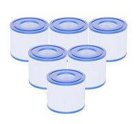 AQUALTRA Cartuccia Filtro S1 per Piscina, Filtro Idromassaggio di Ricambio Compatibili con Pompa per Piscina 11692 29001E 107 x 71 MM 6 Pezzi