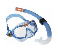Aqualung Combo Mix CL - maschera da immersione + boccaglio - bambino Blue/Orange