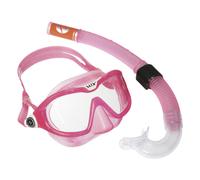 Aqualung Combo Mix CL - maschera da immersione + boccaglio - bambino Pink/White S