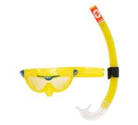 AQUALUNG Combo Mix | Maschera + Snorkel per immersioni, escursioni acquatiche, snorkeling per bambini dai 4 anni in su con protezione UV e guarnizione in silicone, lenti antiappannamento e antigoccia