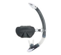 Aqualung Combo Nabul - Set maschera e tubo da immersione, colore: Grigio/Bianco