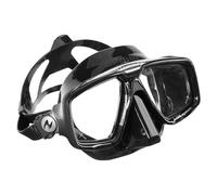 AQUALUNG Look - Maschera Subacquea Adulti con Doppia Lente in Vetro temperato, Design Versatile per Tutti i visi, Fibbie a quadrante a 360°, impermeabilità migliorata, Ideale per Immersioni subacquee