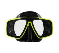 AQUALUNG LOOK Maschera Subacquea Adulti con Doppia Lente in Vetro Temperato, Design Versatile per Tutti i Visi, Fibbie a Quadrante a 360°, Ompermeabilità Migliorata, per Immersioni Subacquee