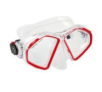 Aqualung Mascara Hawkeye | Maschera da sub, snorkeling e escursioni acquatiche per adulti, uomini e donne, con visione a 180°, protezione UV, vetri antiappannamento e antigoccia