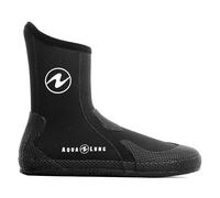 Aqualung Superzip 7 mm Stivaletti ergonomici, resistenti e confortevoli, protezione termica e suola antiscivolo ottimali per immersioni subacquee, 10, Nero e nero
