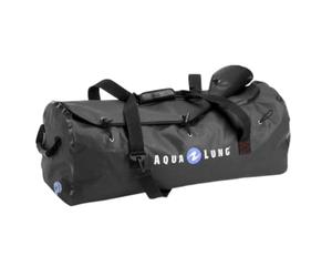 Aqualung Travel Dry Bag - Borsa Subacquea Impermeabile da 130L in Telo, 2 Valvole a Vite, Maniglie e Cintura, Trasporto Attrezzatura Bagnata