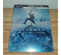 Aquaman And The Lost Kingdom Steelbook 4K [4k+Blu-Ray] - Nuova