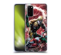 AQUAMAN DC COMICS ARTE DEL FUMETTO CUSTODIA COVER MORBIDA IN GEL PER SAMSUNG 1