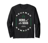 Aquaman Eroe dei Mari Re di Atlantide Comics DC Maglia a Manica